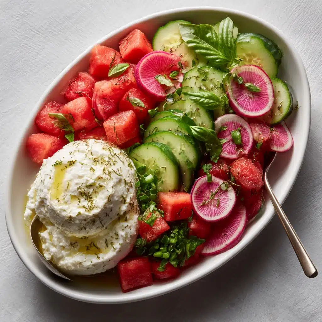 Burrata Watermelon Salad Recipe - Recipe Image