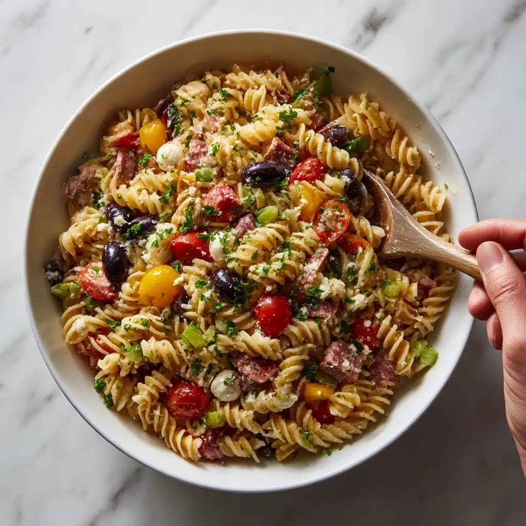 The Best Pasta Salad Recipe - Recipe Image