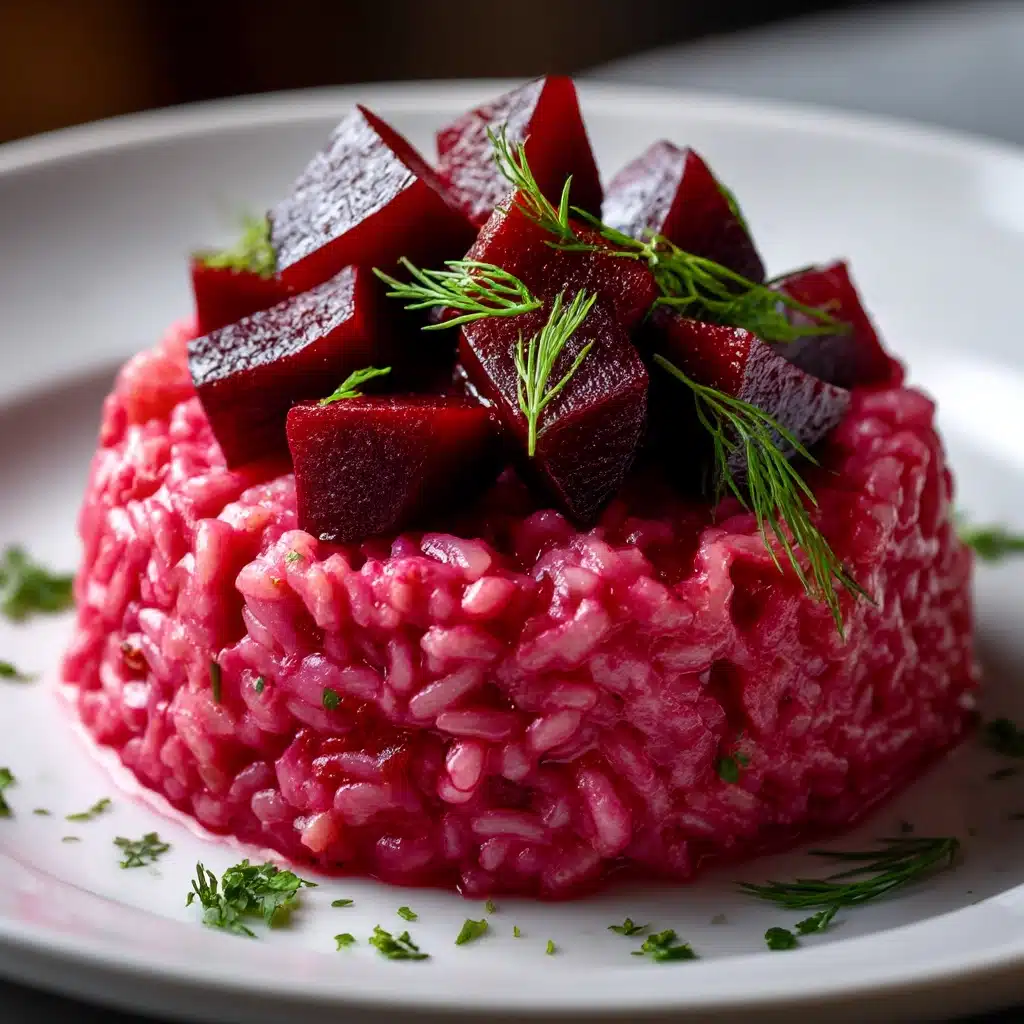 Bloody Beet Risotto Recipe - Recipe Image
