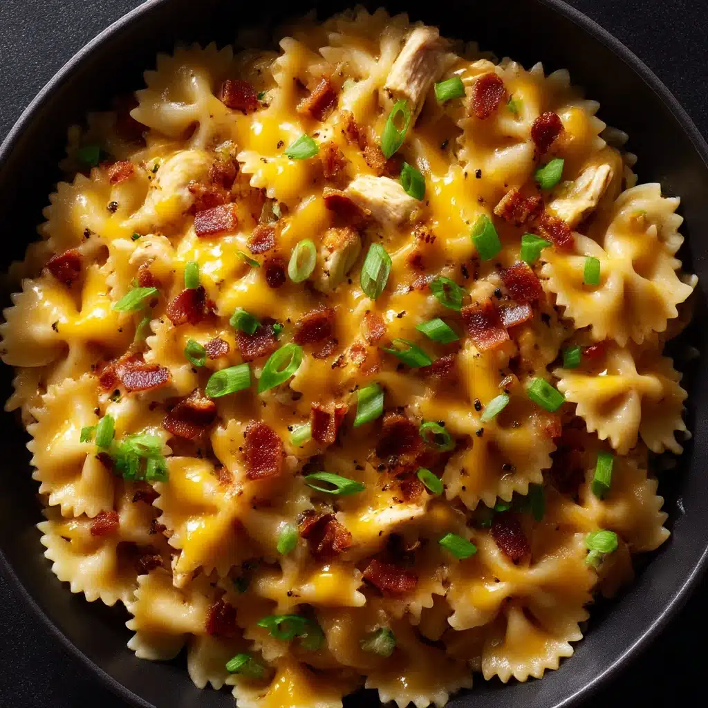 One-Pan Monterey Chicken Pasta Recipe - Recipe Image