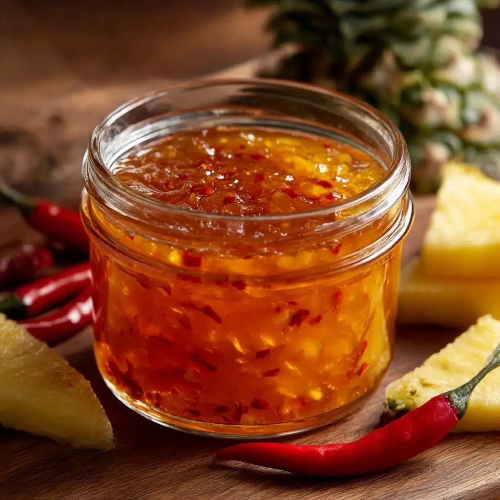 Sweet & Spicy Pineapple Jelly Recipe - Recipe Image