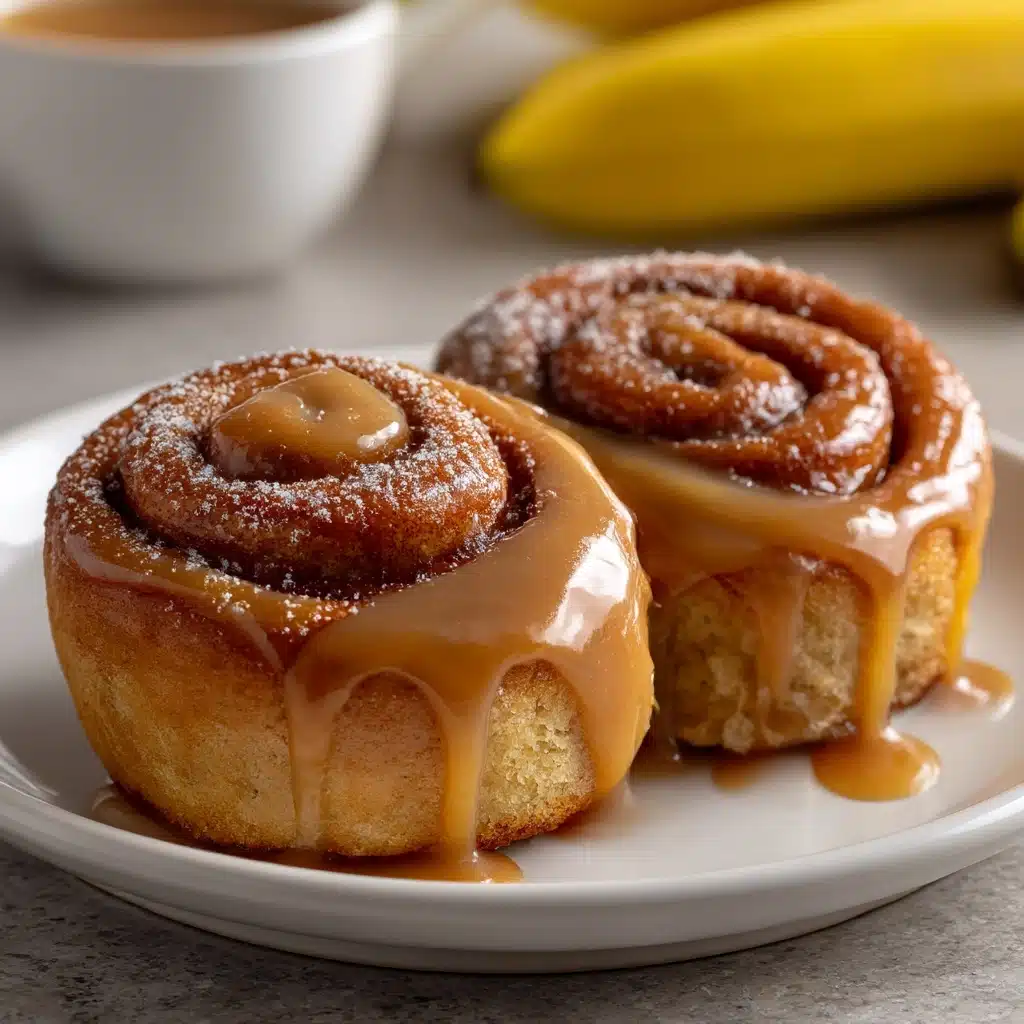 Banana Bread Cinnamon Rolls Recipe - Recipe Image