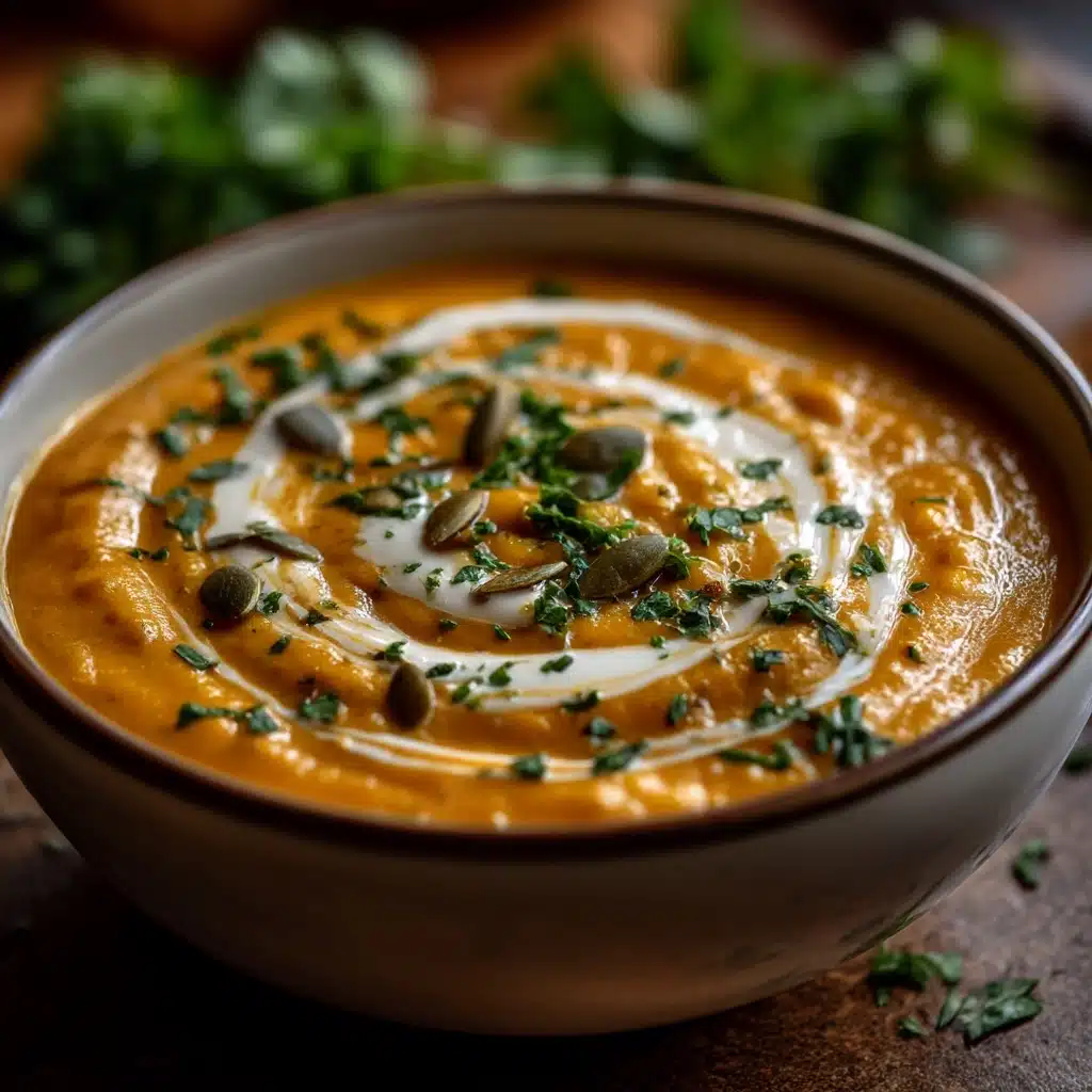 Coconut Curry Pumpkin Soup Recipe - Recipe Image
