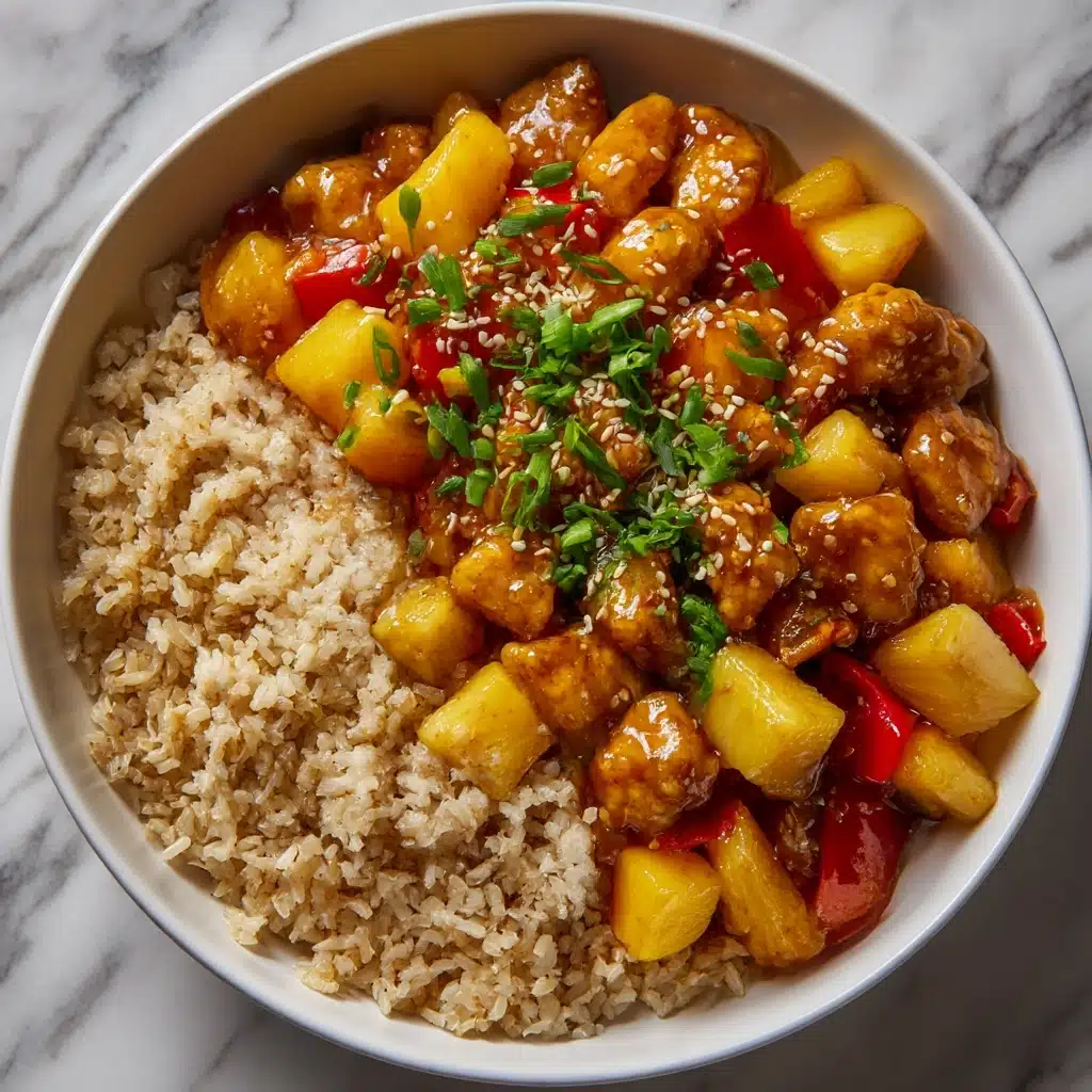 easy Pineapple Chicken and Rice Recipe - Recipe Image