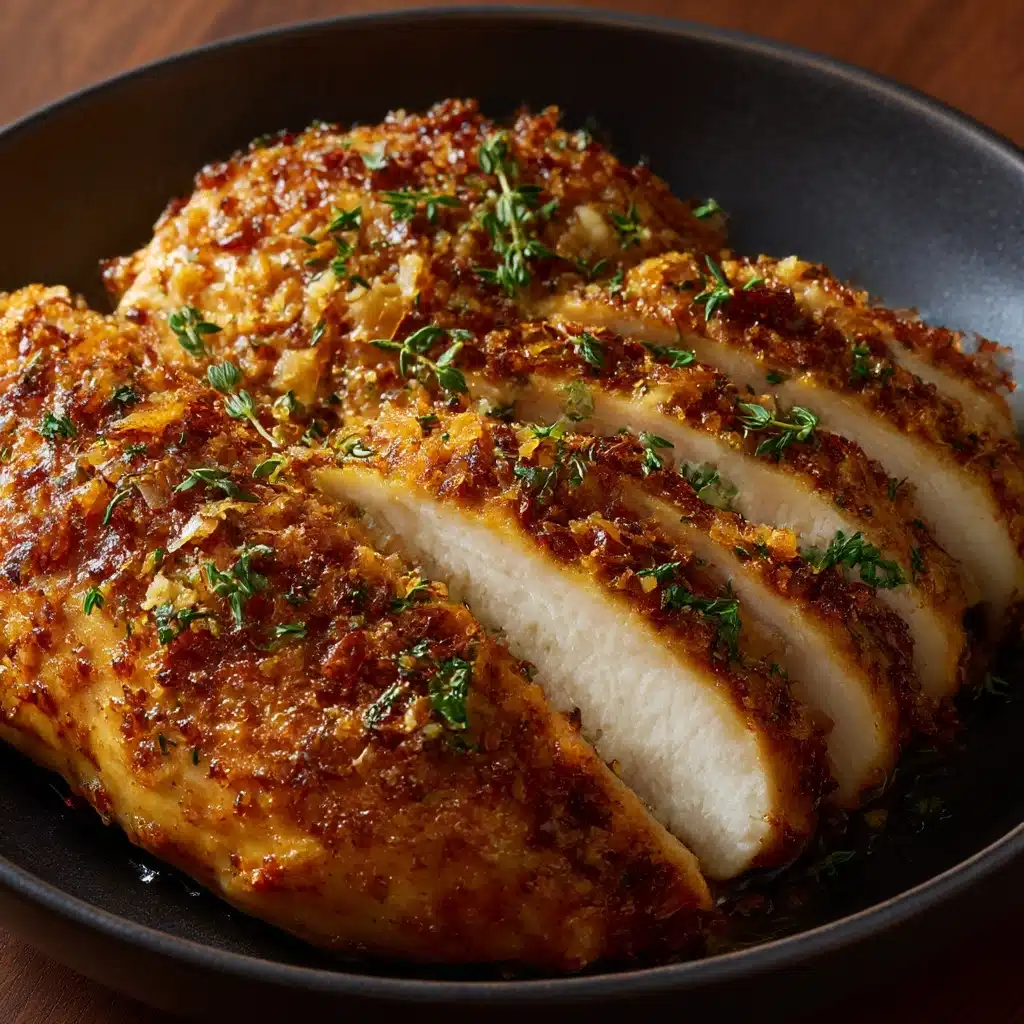 Slow Cooker Herb-Crusted Chicken Breast Recipe - Recipe Image