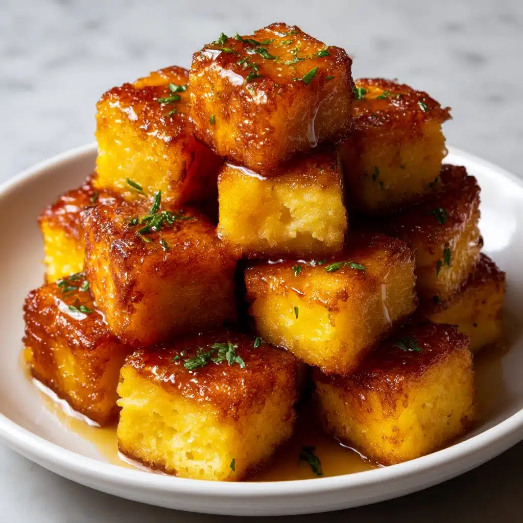 Southern-Style Honey Butter Cornbread Poppers Recipe - Recipe Image