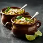 Mushroom Poblano Posole Verde Recipe