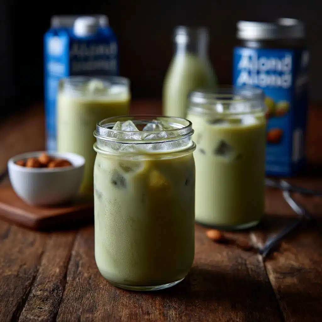 Iced Matcha Green Tea Latte Recipe - Recipe Image