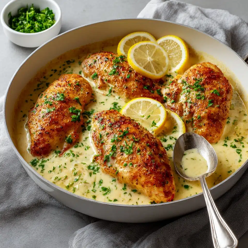 Creamy Lemon Chicken Breast Recipe - Recipe Image