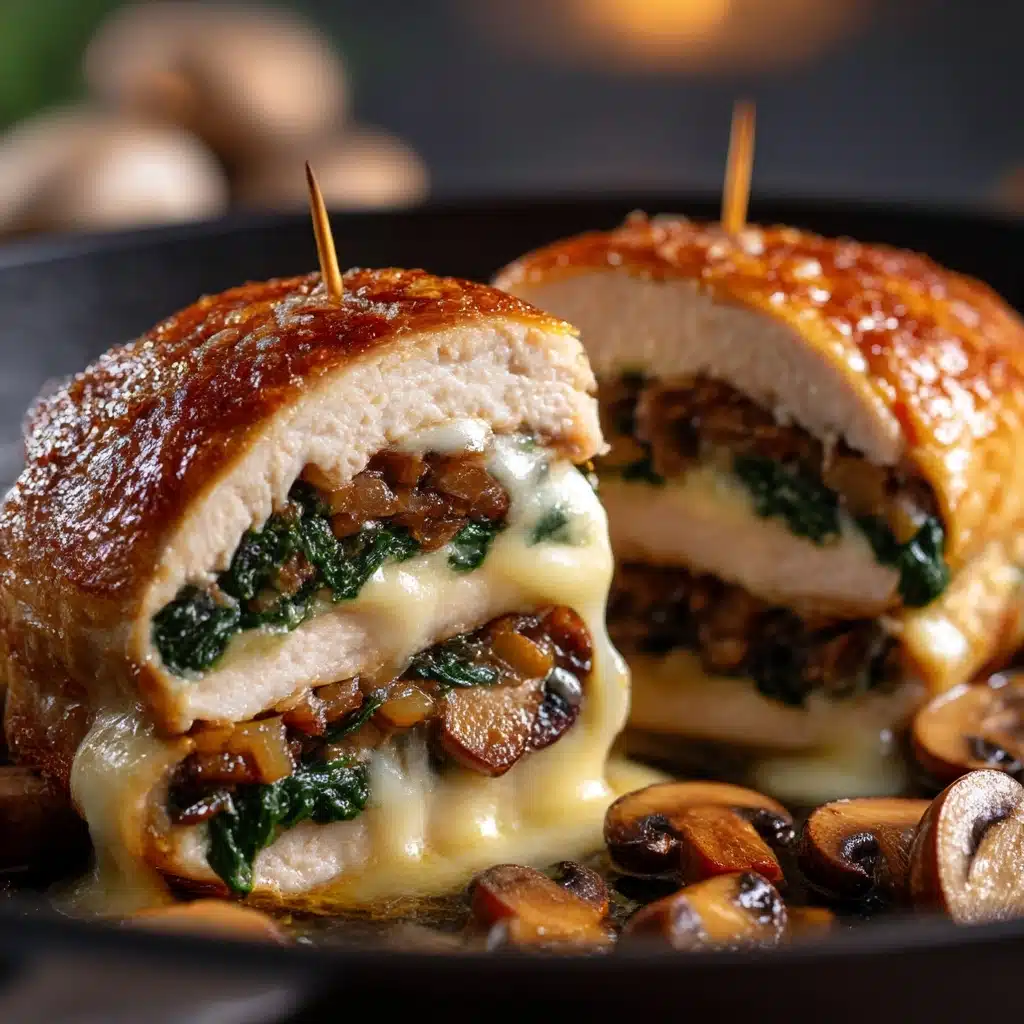 Mushroom-Stuffed Chicken Breast Recipe