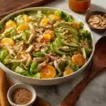 Asian Chicken Salad with Chili Crisp Dressing Recipe