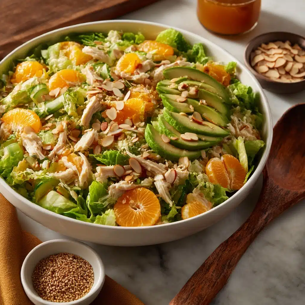 Asian Chicken Salad with Chili Crisp Dressing Recipe