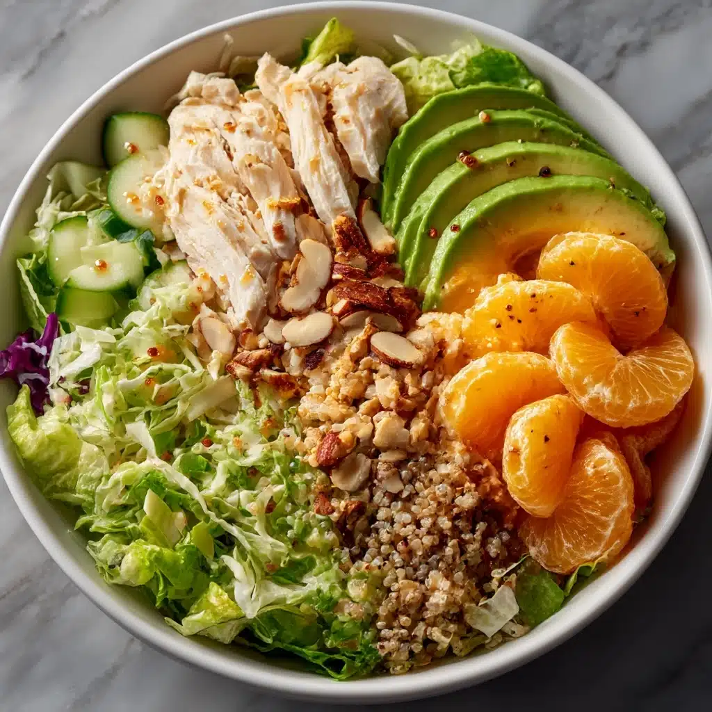 Asian Chicken Salad with Chili Crisp Dressing Recipe - Recipe Image