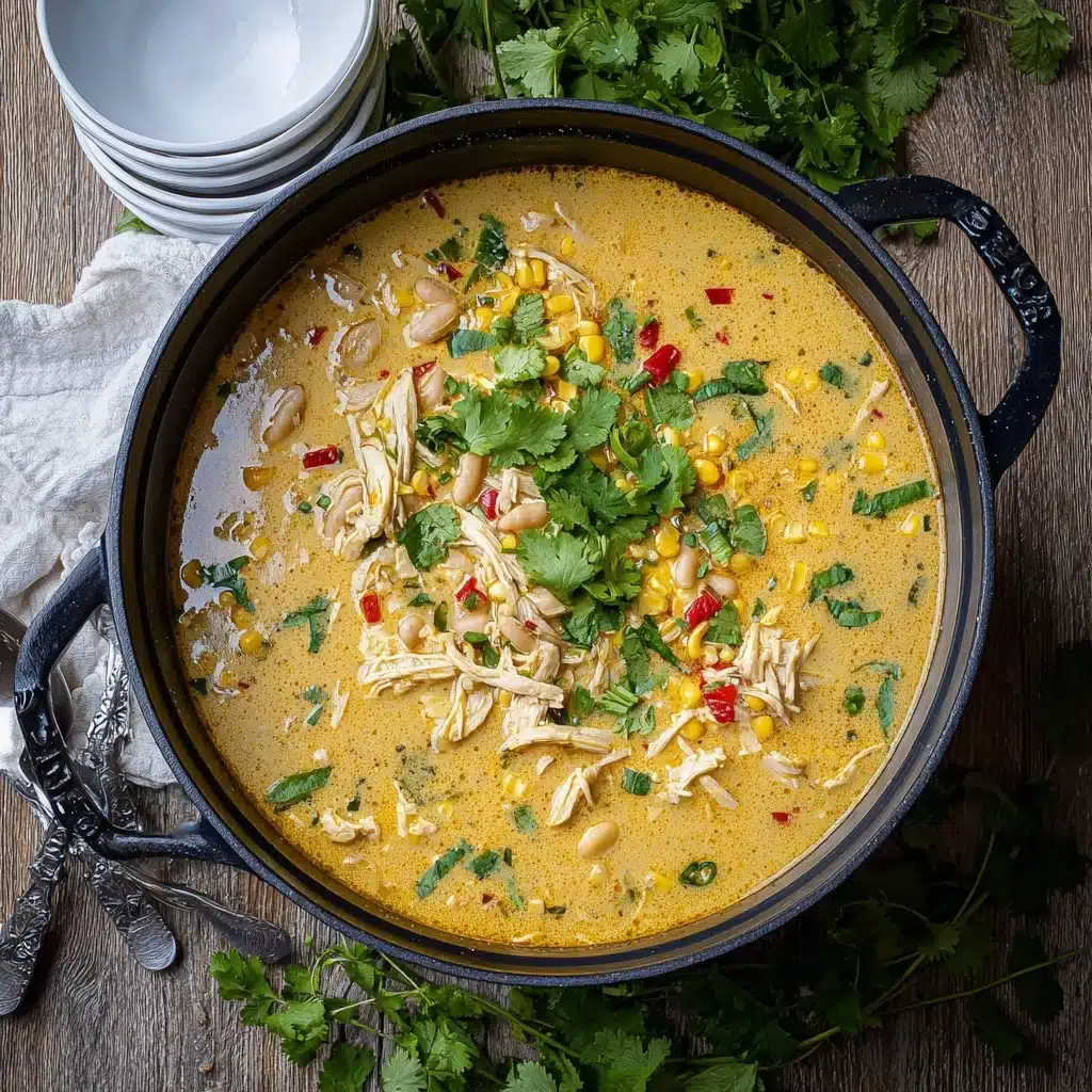 White Chicken Chili Recipe A Classic Fall Soup Recipe - Recipe Image