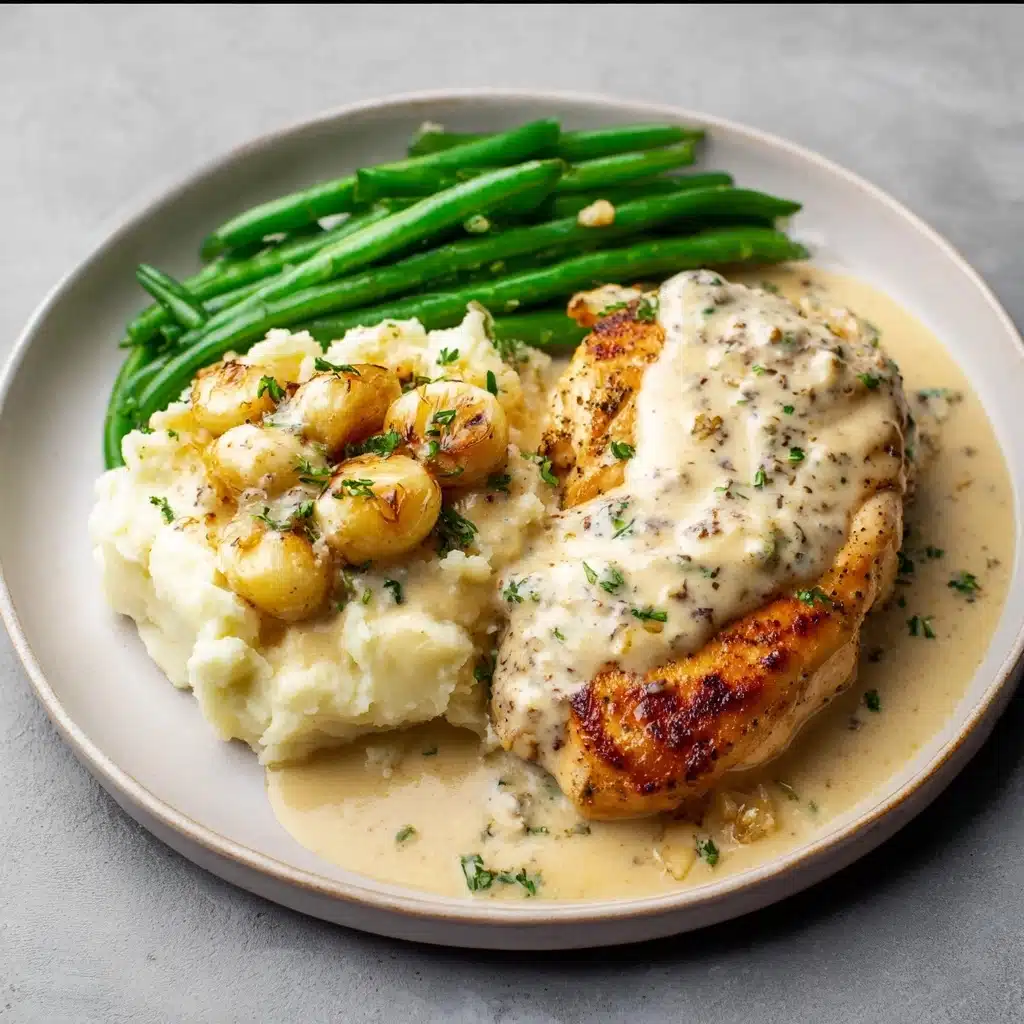 Creamy Garlic Chicken Recipe - Recipe Image
