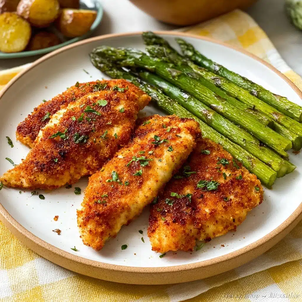 Oven Baked Chicken Tenders Recipe - Recipe Image