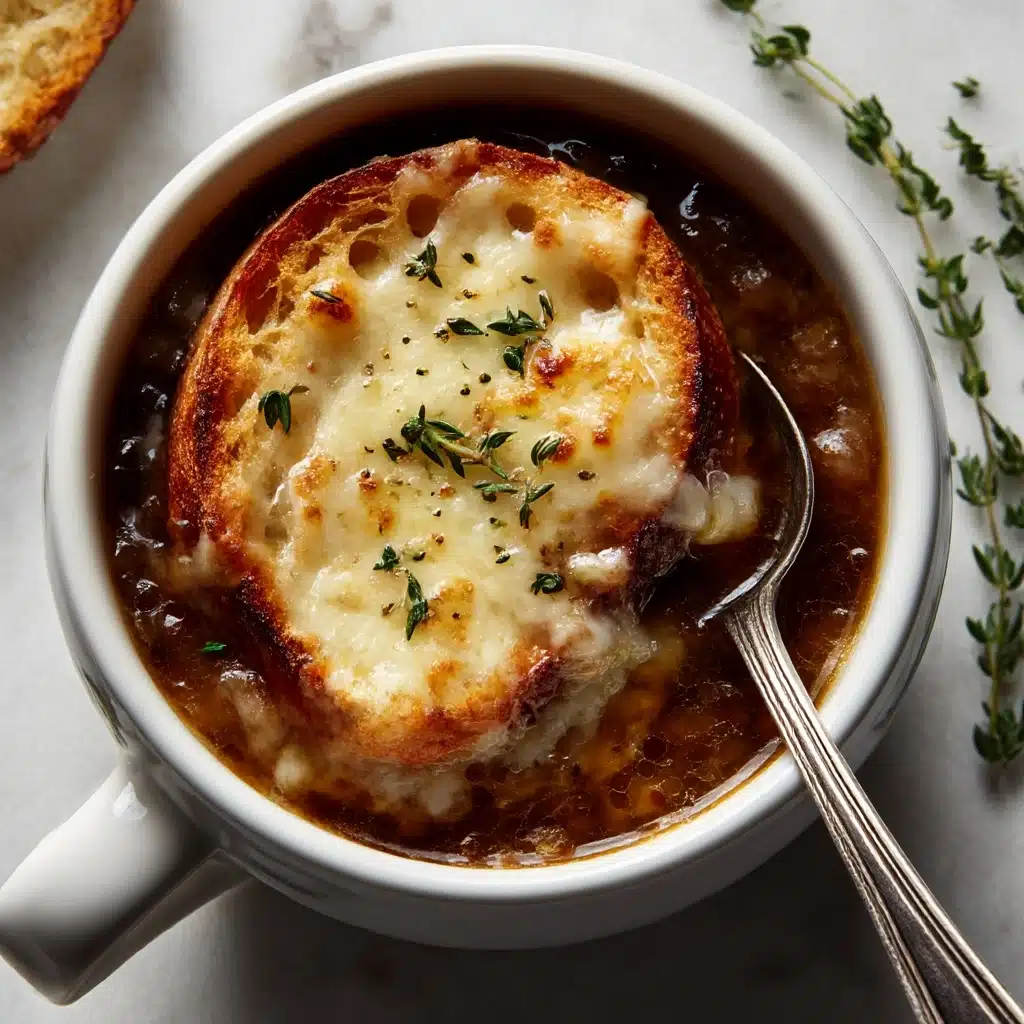 French Onion Chicken Soup Recipe