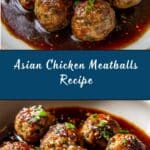 Asian Chicken Meatballs Recipe
