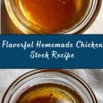 Homemade Chicken Stock Recipe