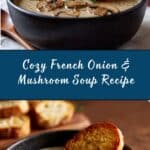 Creamy French Onion and Mushroom Soup Recipe