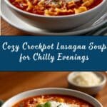 Crockpot Lasagna Soup Recipe