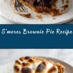 S’mores Brownie Pie Recipe