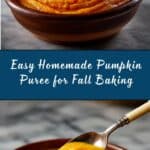 Easy Pumpkin Puree - Fall Cooking Must-Have Recipe
