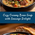 Creamy Bean Soup With Sausage Recipe