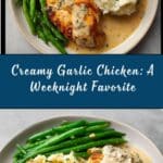 Creamy Garlic Chicken Recipe