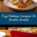 The Easiest Cabbage Lasagna Recipe
