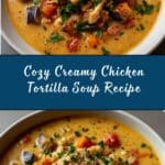 Creamy Chicken Tortilla Soup Recipe