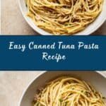 Easy Canned Tuna Pasta Recipe
