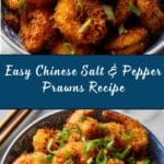 Chinese Salt & Pepper Prawns Recipe