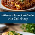 Cheese Enchiladas with Chili Gravy Recipe