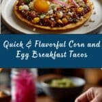 Roasted Corn and Fried Egg Tacos Recipe