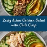 Asian Chicken Salad with Chili Crisp Dressing Recipe