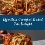 Crockpot Baked Ziti Recipe
