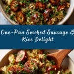 One Pan Smoked Sausage and Rice Recipe