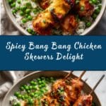 Bang Bang Chicken Skewers Recipe