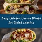 Chicken Caesar Wraps Recipe