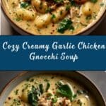 Creamy Garlic Chicken Gnocchi Soup Recipe
