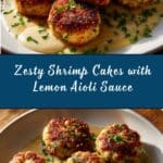 Shrimp Cakes with Lemon Aioli Recipe
