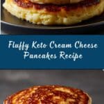 Keto Cream Cheese Pancakes Recipe