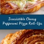 Cheesy Pepperoni Pizza Roll-Ups Recipe