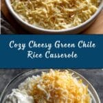 Cheesy Green Chile Rice Casserole Recipe