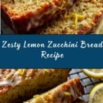 Lemon Zucchini Bread Recipe