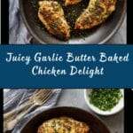 Garlic Butter Baked Chicken Breast Recipe