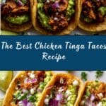 The Best Chicken Tinga Tacos Recipe