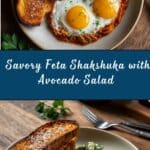 Feta Shakshuka and Avocado Salad Recipe