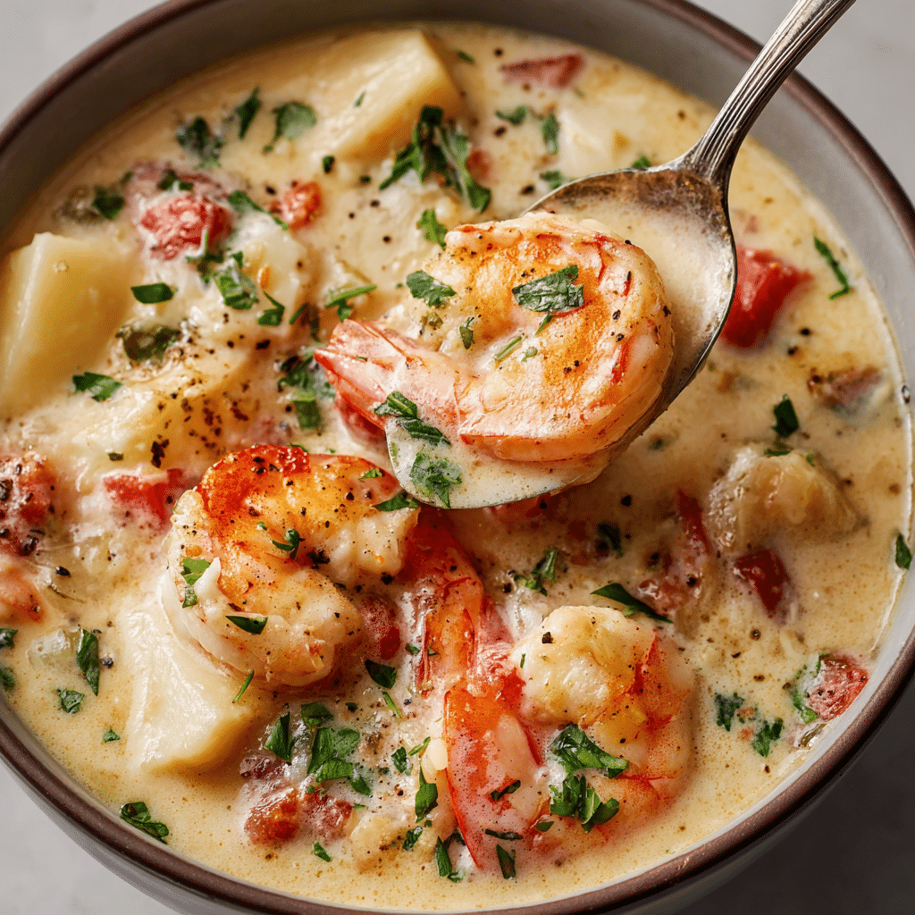 Coconut Lime Shrimp and Cod Chowder: An Incredible Tropical Seafood Delight